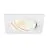 SLV New Tria 68 Spot Aluminium White Square 11W 700lm 60D - 918-930 Dim To Warm | Cutout 68mm - Best Colour Rendering