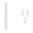Multipack 10x Osram LED Dulux-S (EM Mains) 6W 700lm - 840 Cool White | 2-Pin - Replaces 11W