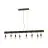 Eglo Pendant Townshend 4 Steel Brown Black | IP20 - Suitable for 8x E27 
