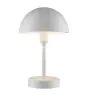 Nordlux Table Lamp Ellen Battery Aluminium White 2.8W 300lm - 830 Warm White | 3-Step Dimmable