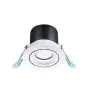 THORNeco LED Spot LILY Black 9W 900lm 24D - 940 Cool White | 82mm - Cutout 68mm - IP44 - Best Colour Rendering - Dimmable